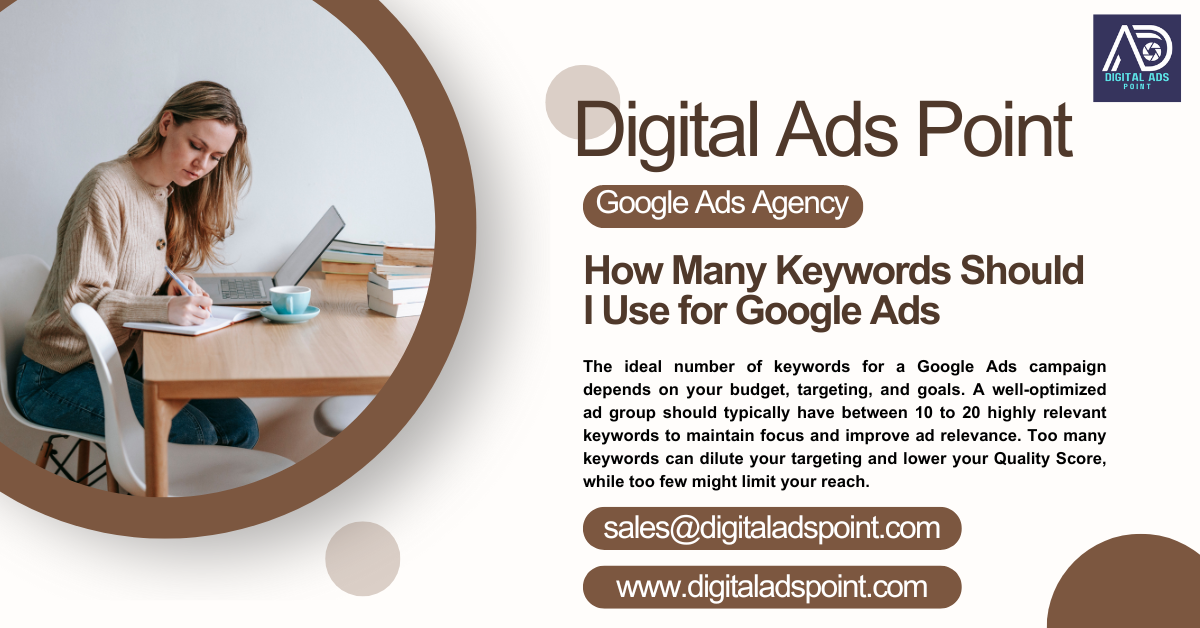 How Many Keywords Should I Use for Google Ads